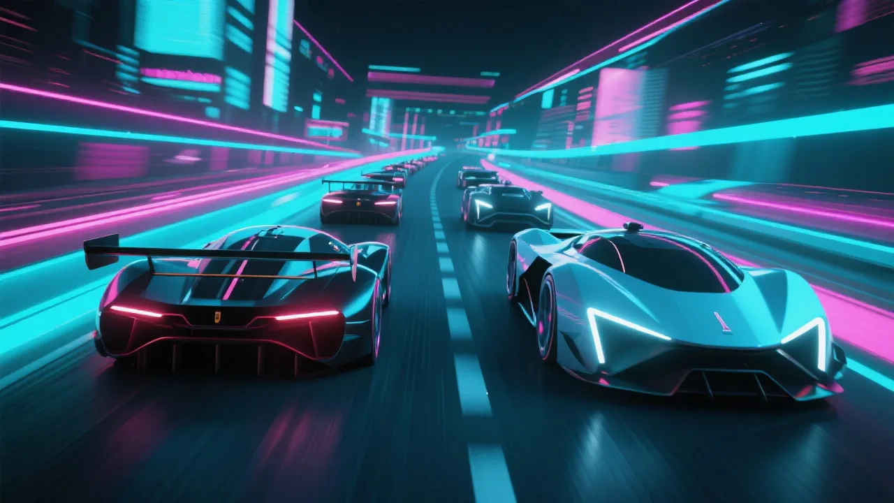 极速赛车直播画面